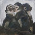 Audi Vide Tace, oil on canvas, 100 x 100 cm.jpg