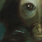 Portrait VI, 2016, oil on board on reflecting back, 15 x 15 cm.jpg