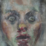 Hellseherin, 2016, oil behind plastic film, 34 x 28 cm.jpg