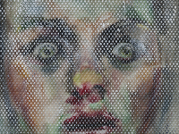 Hellseherin, 2016, oil behind plastic film, 34 x 28 cm.jpg