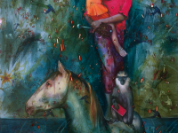 Regine Wolff | Wasserzeit IV | 2023 | mixedmedia on cotton | 135x110 cm.jpg